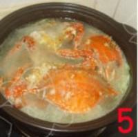 螃蟹蘿卜湯的做法圖解11