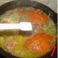 螃蟹蘿卜湯的做法圖解13