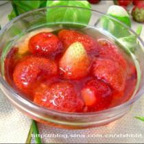冰凍草莓湯的做法