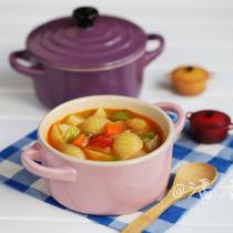 蔬菜義麵濃湯的做法