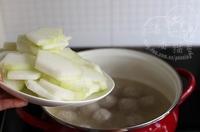 冬瓜汆丸子湯的做法圖解9