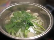 魚包蛋青菜湯的做法圖解3