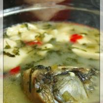 雪菜魚頭豆腐湯的做法