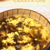 紫菜蝦米蛋花湯的做法