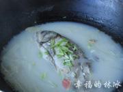 白蘿卜絲鯽魚湯的做法圖解9