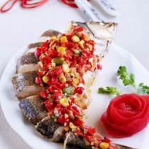 五彩剁椒魚的做法