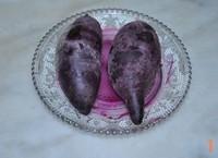 紫薯饅頭的做法圖解1