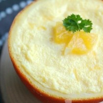 鮮橙蒸蛋的做法