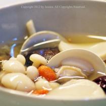 菌菇文蛤湯的做法