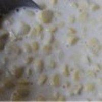 流動般的奶香玉米烙的做法圖解4