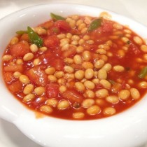 番茄燴黃豆的做法