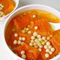 南瓜雞頭米甜湯的做法