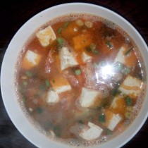 蝦頭豆腐湯的做法