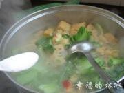 油豆腐青菜湯的做法圖解6
