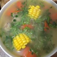 玉米胡蘿卜排骨湯的做法圖解5