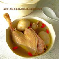 芋艿枸杞鴨子湯的做法