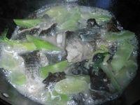 黑魚萵苣湯的做法圖解6