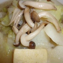 蟹味菇多寶湯的做法