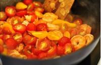 鮮蝦番茄義大利麵的做法圖解8