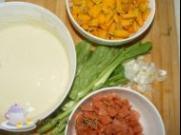 南瓜火腿疙瘩湯的做法圖解1