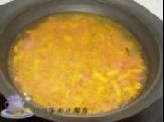 南瓜火腿疙瘩湯的做法圖解5