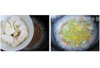 鮮菱蝦仁豆腐湯的做法圖解5